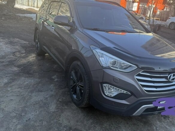 2013 Hyundai Santa Fe Grand III, коричневый, 1900000 рублей - вид 1