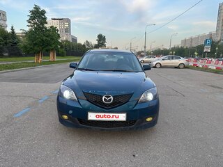 2006 Mazda 3 I (BK) Рестайлинг, синий, 350000 рублей, вид 5