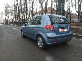 2004 Hyundai Getz I, голубой, 335000 рублей, вид 4