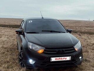 2019 Lada (ВАЗ) Granta I Рестайлинг, чёрный, 540000 рублей, вид 1