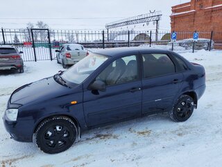 2008 Lada (ВАЗ) Kalina I, синий, 220000 рублей, вид 2