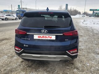 2020 Hyundai Santa Fe IV, синий, 2730000 рублей, вид 4