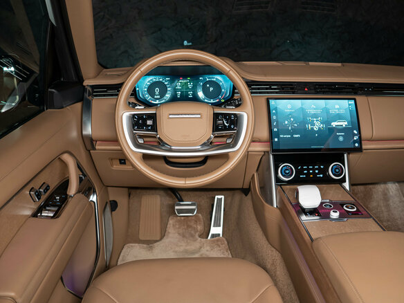 2022 Land Rover Range Rover P530 MHEV Long V, чёрный, 24300000 рублей - вид 10