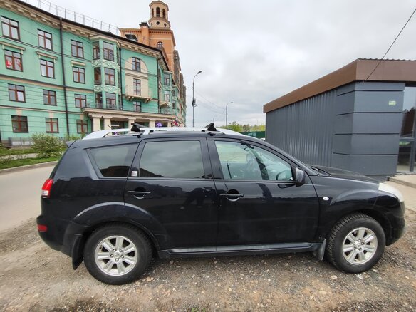 2008 Citroen C-Crosser, чёрный - вид 5
