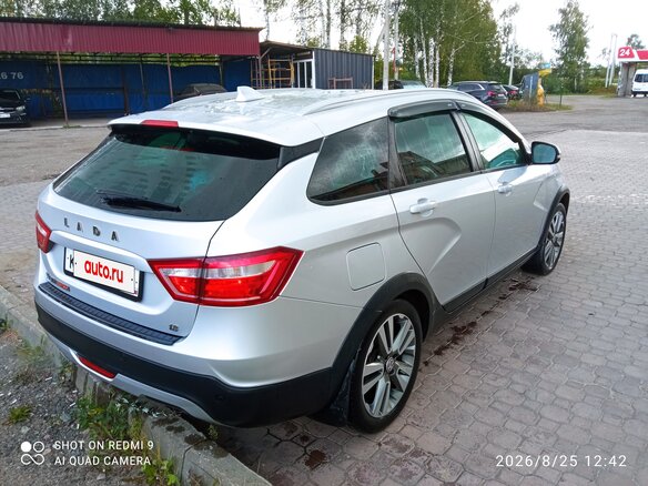 2019 Lada (ВАЗ) Vesta SW Cross I, серый, 938000 рублей - вид 11
