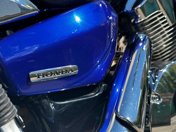 2005 Honda VTX 1300, синий, 707000 рублей - вид 19