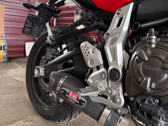 2014 Yamaha MT-07 (FZ-07), красный, 585000 рублей - вид 9