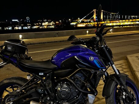 2024 Yamaha MT-07 (FZ-07), синий, 999999 рублей, вид 1
