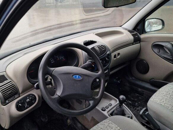 2007 Lada (ВАЗ) Kalina I, серый, 185000 рублей - вид 6