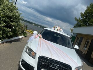 2013 Audi Q5 I (8R) Рестайлинг, белый, 1900000 рублей, вид 3