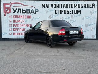 2012 Lada (ВАЗ) Priora I, чёрный, 400000 рублей, вид 4