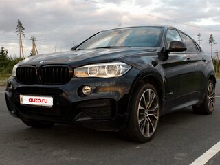 2018 BMW X6 40d II (F16), чёрный, 4250000 рублей, вид 1