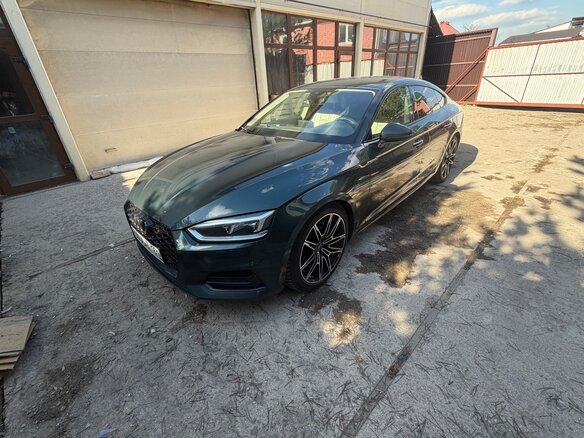 2016 Audi A5 II (F5), зелёный, 3100000 рублей - вид 1