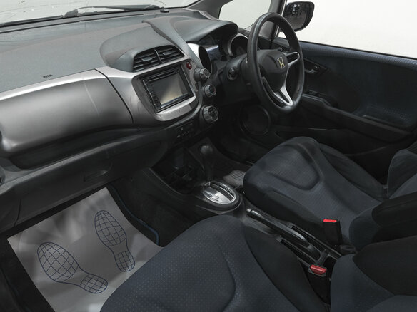 2010 Honda Fit II, белый - вид 9