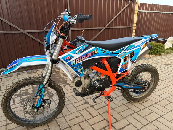 2024 Motoland SX 140E, голубой, 95000 рублей