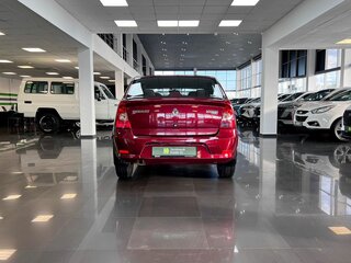2012 Renault Logan I Рестайлинг, красный, 545000 рублей, вид 4