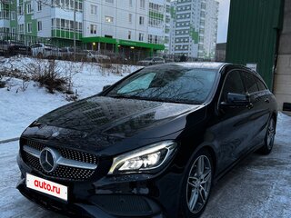 2016 Mercedes-Benz CLA 180 I (C117, X117) Рестайлинг, чёрный, 1730000 рублей, вид 3