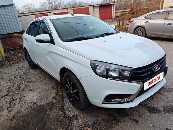 2019 Lada (ВАЗ) Vesta I, белый, 810000 рублей - вид 1