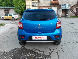 2021 Renault Sandero Stepway II Рестайлинг, синий, 1060000 рублей, вид 4