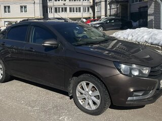 2021 Lada (ВАЗ) Vesta I, коричневый, 850000 рублей, вид 3
