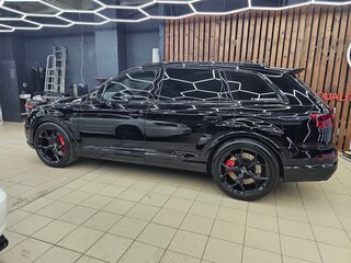 2017 Audi Q7 II (4M), чёрный, 4500000 рублей, вид 4