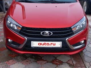 2018 Lada (ВАЗ) Vesta I, красный, 840000 рублей, вид 2