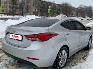 2014 Hyundai Elantra V (MD) Рестайлинг, серебристый, 1090000 рублей, вид 1