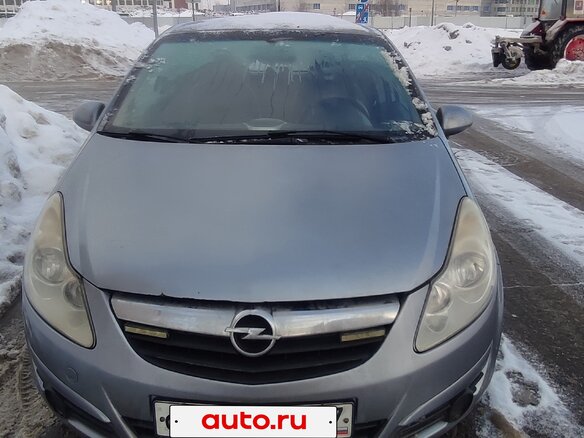 2007 Opel Corsa D, серый, 260000 рублей