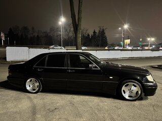 1993 Mercedes-Benz S-Класс 500 Long III (W140), чёрный, 1500000 рублей, вид 2