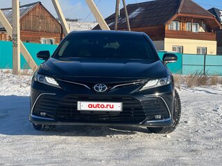 2021 Toyota Camry VIII (XV70) Рестайлинг, чёрный, 3700000 рублей, вид 1
