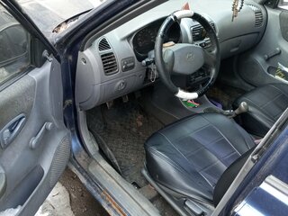 2007 Hyundai Accent ТагАЗ II, синий, 220000 рублей, вид 3