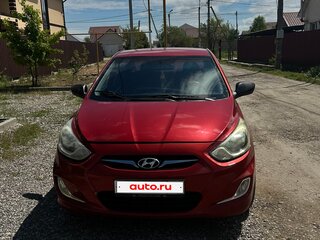 2011 Hyundai Solaris I, красный, 750000 рублей, вид 1