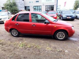 2007 Lada (ВАЗ) Kalina I, красный, 115000 рублей, вид 5