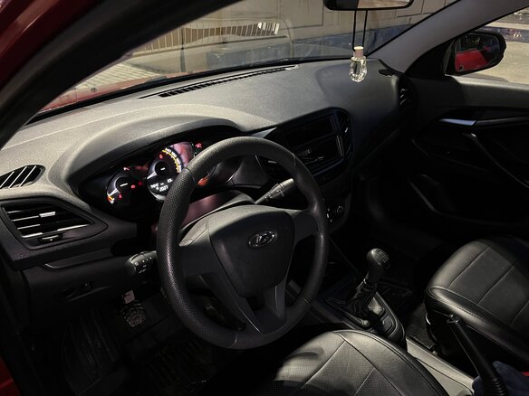 2021 Lada (ВАЗ) Vesta I, красный, 820000 рублей - вид 10