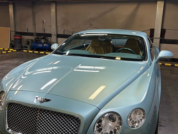 2011 Bentley Continental GT II, голубой, 4550000 рублей - вид 1