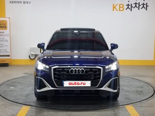 2023 Audi Q2 35 TDI I Рестайлинг, синий, 2500000 рублей, вид 2