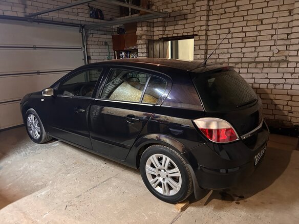 2007 Opel Astra H, чёрный - вид 4