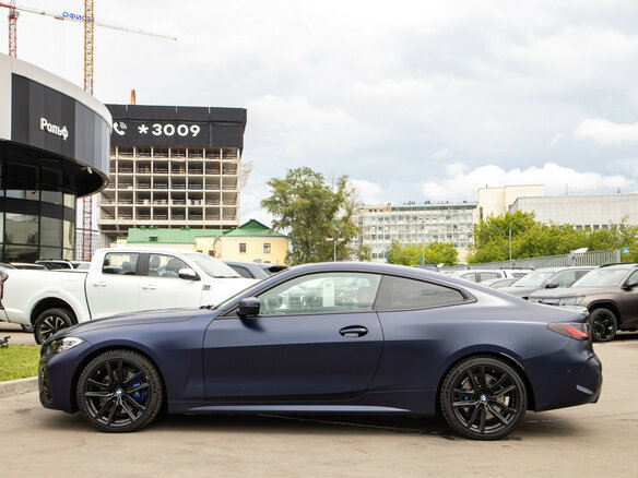 2022 BMW 4 серии 430i xDrive G22, G23, G26, синий - вид 6
