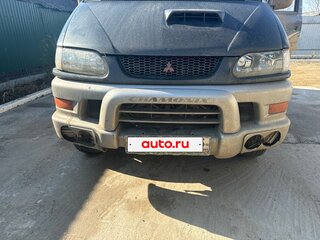 1995 Mitsubishi Delica IV, синий, 800000 рублей, вид 1