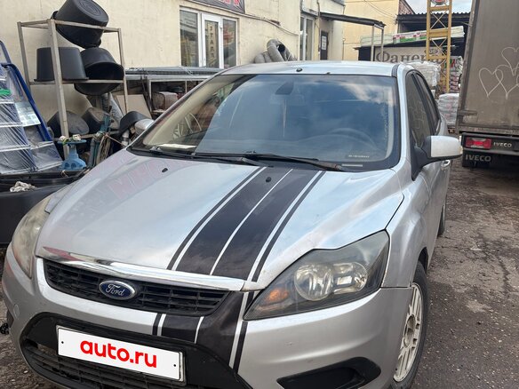 2008 Ford Focus II Рестайлинг, серебристый, 350000 рублей - вид 5