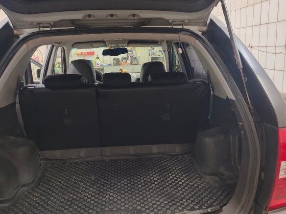 2006 Kia Sportage II, серебристый, 730000 рублей - вид 10