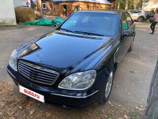 2002 Mercedes-Benz S-Класс 600 Long IV (W220), чёрный, 2100000 рублей, вид 4