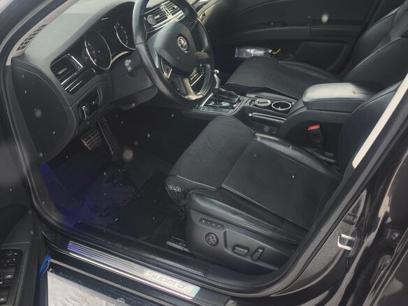 2015 Skoda Superb DSG II Рестайлинг, коричневый - вид 4