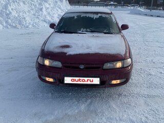 1993 Mazda 626 IV (GE), красный, 70000 рублей, вид 1