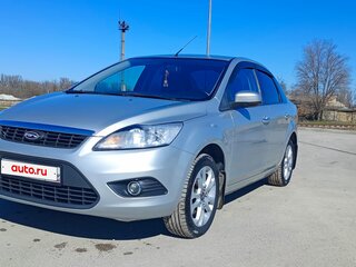 2009 Ford Focus II Рестайлинг, серебристый, 670000 рублей, вид 2