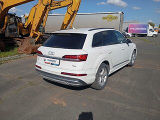2020 Audi Q7 45 TDI II (4M) Рестайлинг, белый, 5870440 рублей, вид 3