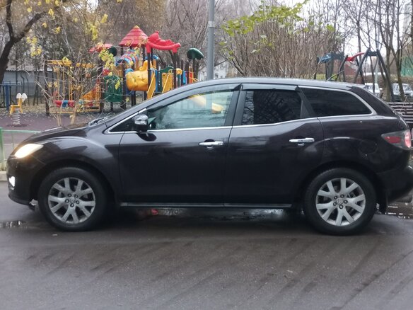 2008 Mazda CX-7 I, пурпурный, 690000 рублей - вид 8