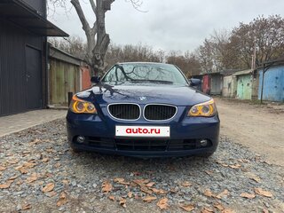 2004 BMW 5 серии 525i V (E60/E61), синий, 890000 рублей, вид 4