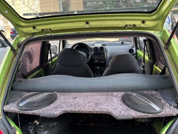 2006 Daewoo Matiz I Рестайлинг, зелёный, 40000 рублей - вид 6