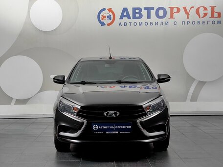 2016 Lada (ВАЗ) Vesta I, чёрный, 737000 рублей, вид 3